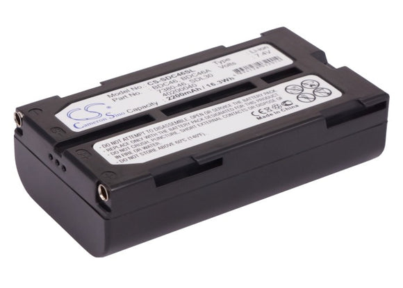 Battery for Sokkia SDL30 Digital Level 40200040, 7380-46, BDC46, BDC-46, BDC46A,