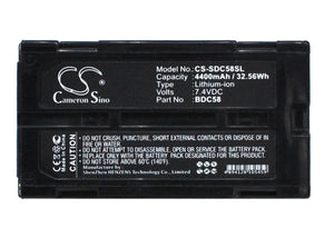 Battery for Sokkia SRX3X Receivers BDC46A, BDC46B, BDC58, BDC-58, BDC70, BDC-70,