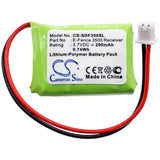 Battery for Dogtra E-Fence 3500 Receiver 3.7V Li-Polymer 200mAh / 0.74Wh