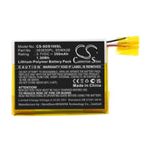 Battery for Sandisk Sansa Clip  363830PL, SDMX26 3.7V Li-Polymer 350mAh / 1.30Wh