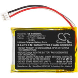 Battery for Sennheiser Momentum 3 Wireless AHB702535PCT-01 3.7V Li-Polymer 500mA