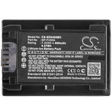 Battery for Sony HDR-PJ620 NP-FV50A 7.3V Li-ion 900mAh / 6.57Wh