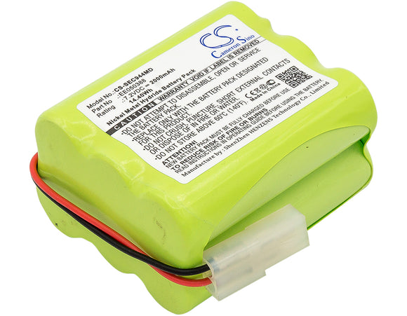 Battery for Seca 955 68 22 12 721 009, EE050388, PA-A1994-12317 7.2V Ni-MH 2000m