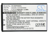 Battery for Swissvoice L7 043048, SV20405855 3.7V Li-ion 650mAh / 2.41Wh