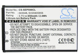 Battery for Swissvoice ePure 043048, SV20405855 3.7V Li-ion 650mAh / 2.41Wh