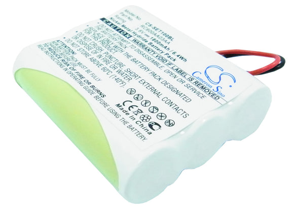 Battery for Sagem LDP400 3N60SLE-15617, RC600AA03AA 3.6V Ni-MH 1800mAh / 6.48Wh