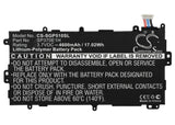 Battery for Samsung GT-N5110 SP3770E1H 3.7V Li-Polymer 4600mAh / 17.02Wh