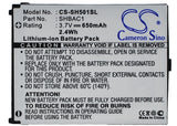 Battery for Sharp SH501 SHBAC1 3.7V Li-ion 650mAh