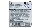Battery for Sharp V604SH SHBAF1 3.7V Li-ion 550mAh