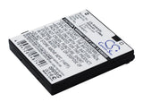 Battery for Sharp V604SH SHBAF1 3.7V Li-ion 550mAh