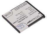 Battery for Sharp SH80iUC EA-BL20 3.7V Li-ion 1250mAh / 4.6Wh