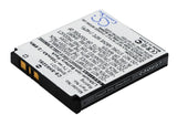 Battery for Sharp 932SH SHBCD1 3.7V Li-ion 700mAh