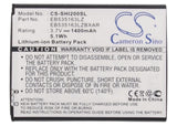 Battery for Samsung Stellar SCH-i200 EB535163LZ, EB535163LZBXAR 3.7V Li-ion 1400