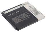 Battery for Samsung SCH-I939D EB-L1L9LU 3.7V Li-ion 2150mAh / 7.96Wh
