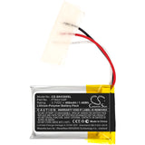 Battery for Skullcandy Hesh 3 FT822132P 3.7V Li-Polymer 400mAh / 1.48Wh