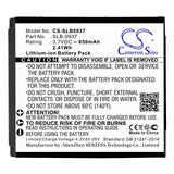 Battery for Samsung L830 SLB-0937 3.7V Li-ion 650mAh