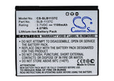 Battery for Samsung Digimax i7 SLB-1137C 3.7V Li-ion 1100mAh