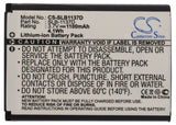 Battery for Samsung NV30 SLB-1137D 3.7V Li-ion 1100mAh