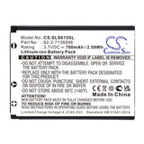 Battery for SteelSeries 61527 82-2-7136898 3.7V Li-ion 700mAh / 2.59Wh