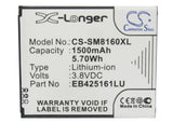 Battery for Samsung SCH-I739 EB425161LA, EB425161LU 3.8V Li-ion 1500mAh / 5.70Wh
