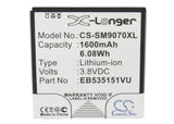 Battery for Samsung SCH-I659 EB535151VU, EB535151VUBSTD 3.8V Li-ion 1600mAh / 6.