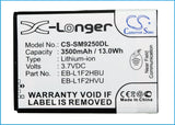 Battery for Samsung GT-i9250 EB-L1F2HBU, EB-L1F2HVU, EB-L1F2KVK 3.7V Li-ion 3500