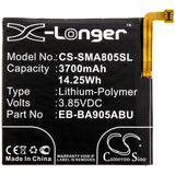 Battery for Samsung SM-A805F/DS EB-BA905ABE, EB-BA905ABU, GH82-20346A 3.85V Li-P
