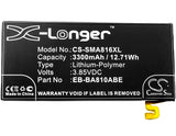 Battery for Samsung SM-A810 EB-BA810ABE 3.85V Li-Polymer 3300mAh / 12.71Wh