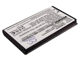 Battery for Samsung Rugby III AB663450BA, AB663450BABSTD 3.7V Li-ion 1100mAh / 4