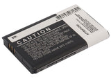 Battery for Samsung Rugby III AB663450BA, AB663450BABSTD 3.7V Li-ion 1300mAh / 4
