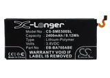 Battery for Samsung SM-E500F EB-BE500ABA, EB-BE500ABE 3.8V Li-Polymer 2400mAh / 