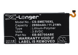 Battery for Samsung SM-E700F/DS EB-BE700ABE 3.8V Li-Polymer 2950mAh / 11.21Wh