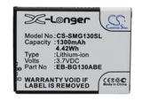 Battery for Samsung Galaxy Star 2 Duos EB-BG130ABE, EB-BG130BBE 3.7V Li-ion 1300