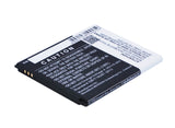 Battery for Samsung Galaxy Ace 4 CDMA EB-BG319ABC 3.8V Li-ion 1550mAh / 5.89Wh