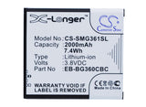 Battery for Samsung Galaxy Core Prime TD-LTE EB-BG360BBE, EB-BG360CBC, EB-BG360C