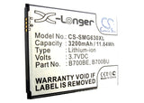 Battery for Samsung SGH-i527 B700BC, B700BE, B700BK, B700BU, EB-BT255BBC 3.8V Li
