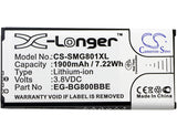 Battery for Samsung SM-G800 EB-BG800BBE, EB-BG800CBE, EG-BG800BBE 3.8V Li-ion 19