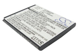 Battery for Samsung Galaxy Player 5.8 AB474350BA, AB474350BABSTD, AB474350BC, AB