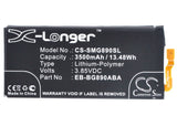 Battery for Samsung SM-G890A EB-BG890ABA 3.85V Li-Polymer 3500mAh / 13.48Wh