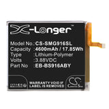 Battery for Samsung SM-S916U1  EB-BS916ABY, GH82-30470A 3.88V Li-Polymer 4600mAh