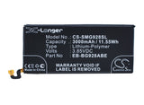 Battery for Samsung SM-G928P EB-BG928ABE, GH43-04526A, GH43-04526B 3.85V Li-Poly