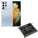 Battery for Samsung SM-G998U1  EB-BG998ABY, GH82-24592A 3.87V Li-Polymer 4900mAh
