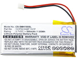 Battery for Sena SMH-10 1ICP52/248P 1S1P 3.7V Li-Polymer 500mAh / 1.85Wh