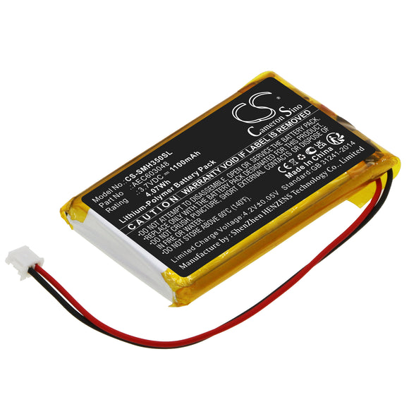 Battery for SIMRAD HS35  AEC603048 3.7V Li-Polymer 1100mAh / 4.07Wh