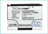 Battery for Samsung SPH-M850 AB653850CA, AB653850CABSTD, AB653850CC 3.7V Li-ion 