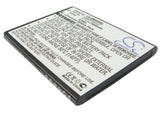 Battery for Verizon Stratosphere i405 EB505165YZ, EB505165YZBS, EB505165YZBSTD 3