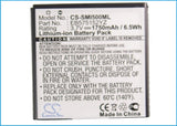 Battery for Verizon Showcase i500 EB575152YZ 3.7V Li-ion 1750mAh / 6.5Wh