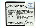 Battery for Samsung SCH-I515 3.7V Li-ion 3300mAh / 12.21Wh