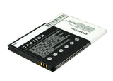 Battery for Samsung SGH-I667 EB494865VA 3.7V Li-ion 1750mAh / 6.5Wh