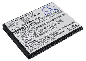 Battery for AT&T SGH-I777 EB-L1A2GB, EB-L1A2GBA, EB-L1A2GBA/BST 3.7V Li-ion 1650